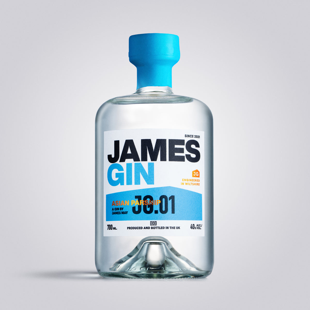 Bottle of Asian Parsnip Gin | James Gin US | Award Winning Gin by James May