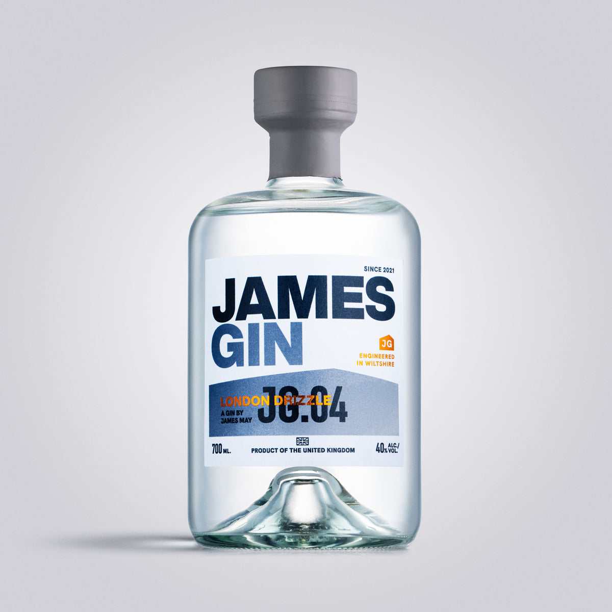 Bottle of London Drizzle Gin | James Gin US | Award Winning Gin by James May